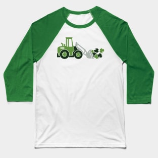 St. Patrics Day Bucket of Luck Baseball T-Shirt